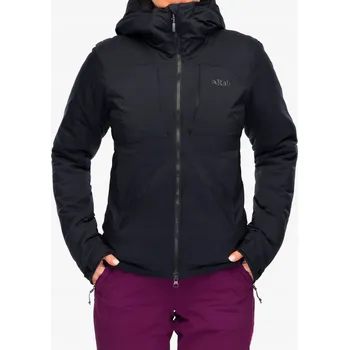 Dámská zateplená bunda Rab Xenair Alpine Jacket - černá/černá 12 (M)