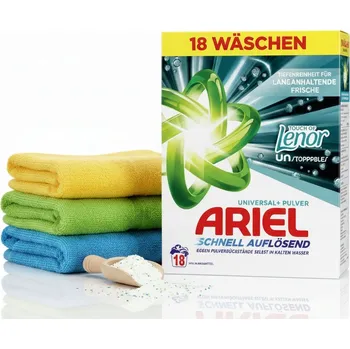 Prací prášek ARIEL PRÁŠEK NA BÍLÉ PRÁDLO 18 praní UNIVERSAL