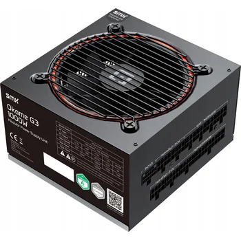 Počítačový zdroj Počítačový zdroj SMX Okame G3 1000W ATX 3.1 modulární 80 PLUS Platinum