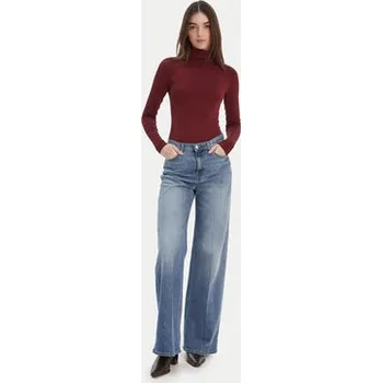 Body Wolford Body Colorado 75083 Bordó Slim Fit M