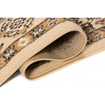 Koberec Makro Abra Klasický kusový koberec EUFRAT L612A světle béžový Rozměr: 120x170 cm