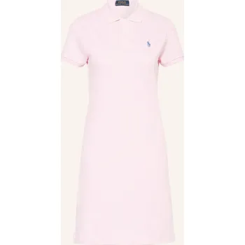Dámské šaty Polo Ralph Lauren Dámské Polo Šaty Z Piké, růžová, 36