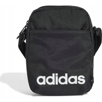 Sportovní taška Ledvinka adidas černá syntetická 2 kapsy model Linear Org