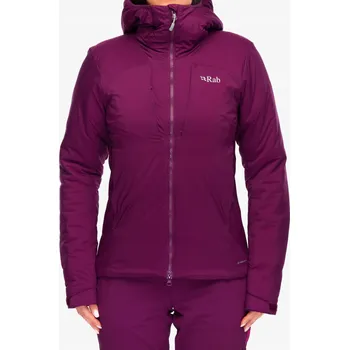Dámská bunda Dámská zateplená bunda Rab Xenair Alpine Jacket - mulberry 12 (M)