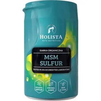 Doplněk stravy pro psy HolistaPets MSM biogenní síra v prášku 250 g bez cukru