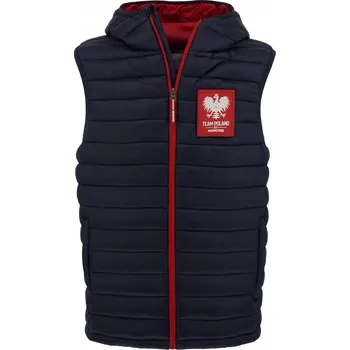 Pánská vesta Pánská vesta Monotox MX23084 VEST INSULATOR NAVY / RED Tmavě modrá S