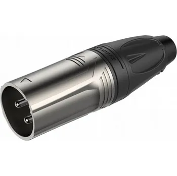Elektrický konektor Roxtone 3pinový XLR konektor samec na kabel RX3M-NT