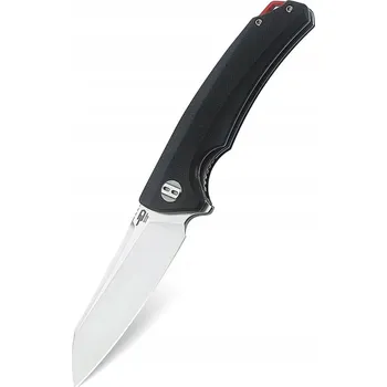 kapesní nůž Nůž Bestech Texel Liner Lock Stonewash / Satin D2 Černá G10