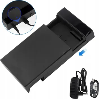 Pouzdro / Adaptér pro 2,5" / 3,5" SSD HDD disk, USB 3.0 SATA PREMIUM s kabelem