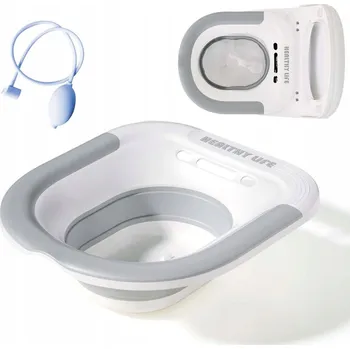 WC sedátko MISKA PRO OMYTÍ ZADEČKU NÁSTAVEC BIDETU NA WC SANITÁRNÍ PRO SEDACÍ KOUPEL SEDÁTKO