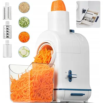 Struhadlo Elektrický kráječ na zeleniny a sýr 3v1 Aobosi, tichý, s velkým otvorem