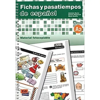 Španělský jazyk Fichas y pasatiempos de espańol - Nivel A2