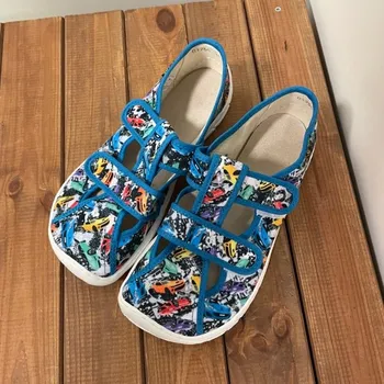 Dívčí obuv Papuče / bačkory - Auta (na suchý zip) 5302461, Fare bare Velikost: 34