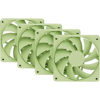PC ventilátor HYTE FA12 Matcha Milk 4ks Ventilátor, 120mm, FDB ložisko, 4pin PWM, výška 25mm, zelený, 4ks FAN-HYTE-FA12-MM-4&nbsp;