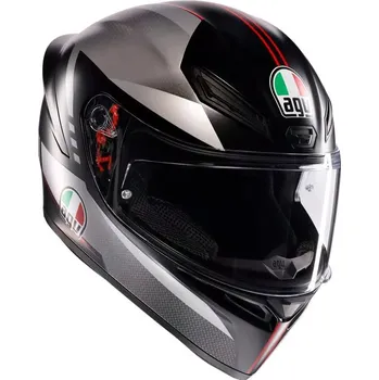 Helma na motorku AGV přilba K-1 S Lap matt black/grey/red - S