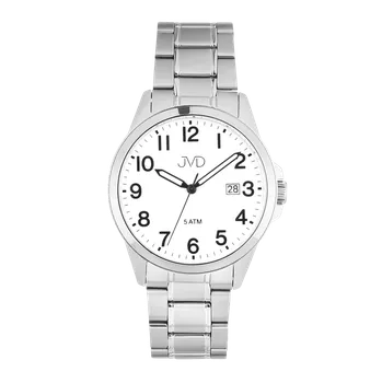 Hodinky JVD Pánské voděodolné ocelové náramkové hodinky JVD J1131.1