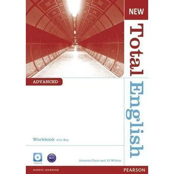 Cizí jazyk New Total English Advanced Workbook w/ Audio CD Pack (w/ key)