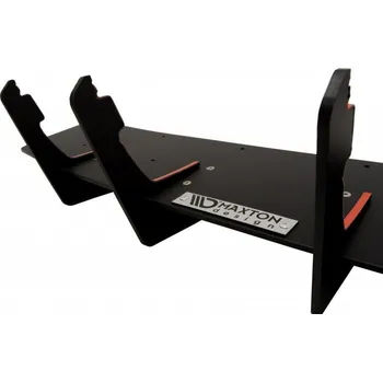 Nárazník Maxton Design difuzor zadního nárazníku s bočními nástavci pro Audi S6 C7 FL, plast ABS bez povrchové úpravy