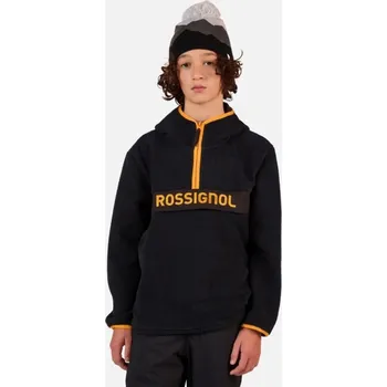 Pánská mikina Rossignol JR ALLTRACK ANORAK FLEECE-BLACK-mikina