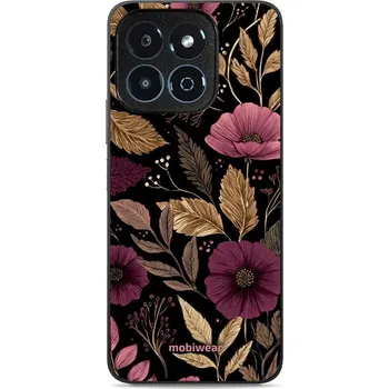 Pouzdro na mobilní telefon Lesklý kryt Mobiwear Glossy - Honor X6b - G170G Fialová kvítka (Prémiové lesklé pouzdro, obal, kryt Mobiwear Glossy na mobil Honor X6b - G170G Fialová kvítka, materiál Plast + TPU silikon - krytí po všech stranách, neošoupatelný potisk, tenké provedení,)