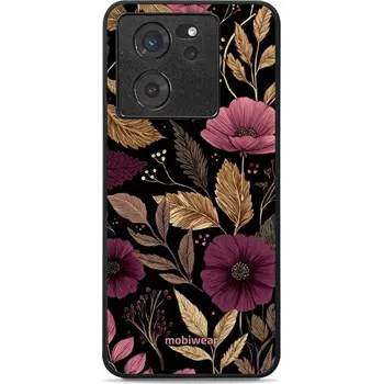 Pouzdro na mobilní telefon Lesklý kryt Mobiwear Glossy - Xiaomi 13T / 13T Pro - G170G Fialová kvítka (Prémiové lesklé pouzdro, obal, kryt Mobiwear Glossy na mobil Xiaomi 13T / 13T Pro - G170G Fialová kvítka, materiál Plast + TPU silikon - krytí po všech stranách, neošoupatelný)