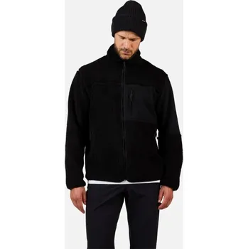 Pánská mikina Rossignol ALLTRACK FZ SHERPA JKT-BLACK-mikina - 00M