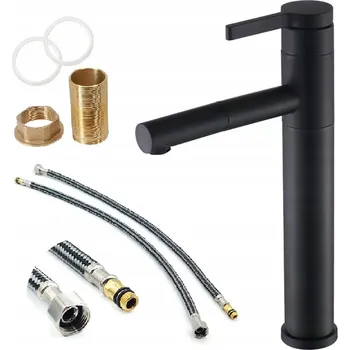 Vodovodní baterie Umyvadlová baterie stojánková SteinMedia Premium Black černá