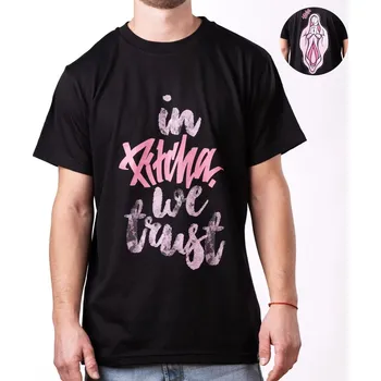 Pánské tričko PITCHA triko TRUSTER black/pink - M