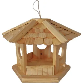 Krmítko pro ptáka Krmítko pro ptáky dřevěné 35 x 30 x 23 cm závěsné, lakované