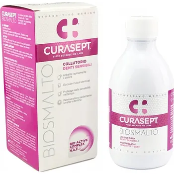 Ústní voda Ústní voda Curasept Biosmalto Sensitive pro citlivé zuby 300 ml