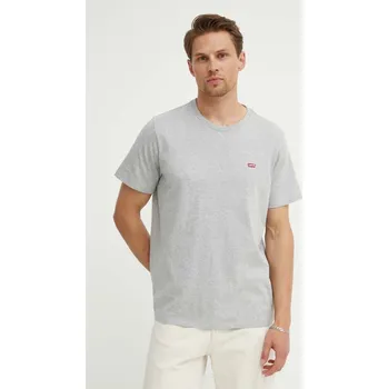 Bavlněné tričko Levi's šedá barva 56605 90X, vel. S