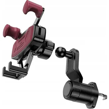 HOCO gravitační držák do auta do mřížky ventilace H66, černo-červený