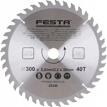 Pilový kotouč Pilový list MAT. SK 300 / 3,2 / 30 z40 FESTA