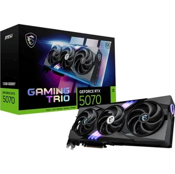 Grafická karta Grafická karta NVIDIA MSI GeForce RTX 5070 Gaming Trio OC 12GB GDDR7 DLSS4
