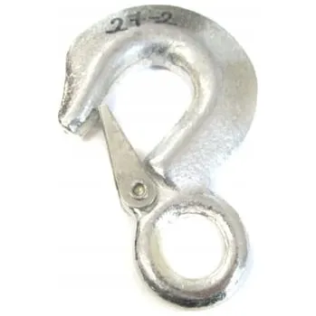 Tažné lano Hák s okem pro tažné lano 165G s pojistkou, nosnost 1,5T