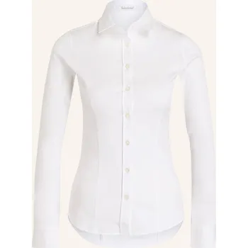 Dámská halenka Soluzione Dámská Košilová Halenka Z Žerzeje, 10 weiss, 34