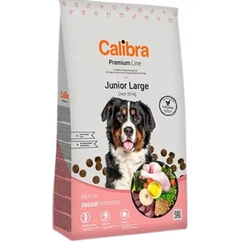 Krmivo pro psa Calibra Premium Junior Large, suché krmivo pro štěňata velkých plemen, 12 kg