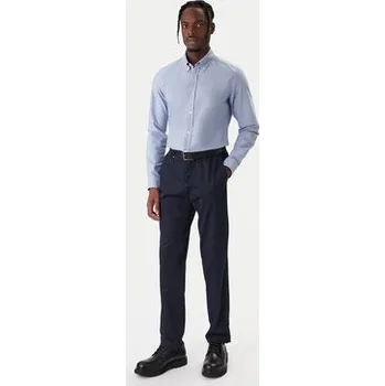 Pánská košile BOSS Košile H-Roan 50555920 Fialová Slim Fit L