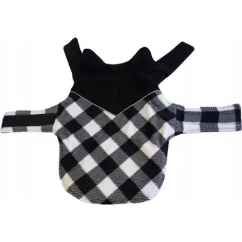 Moto bunda Obojstranná voděodolná bunda pro psa, velikost M, černá