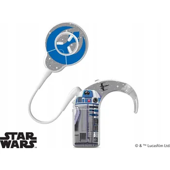 Skin / samolepky na procesor řeči Cochlear NUCLEUS 8 - Star Wars - R2D2