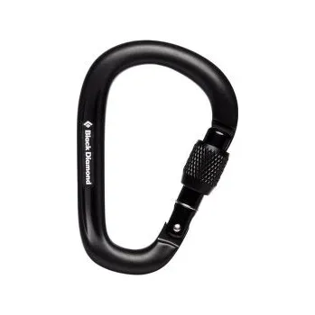 karabina Karabina Black Diamond PEARLOCK SCREWGATE CARABINER Black one-size