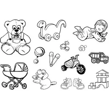 Dětské razítko Gelová razítka- Dětské