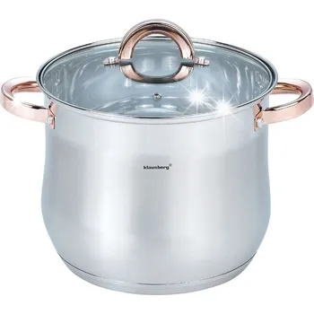 Hrnec Hrnec 7 L GASTRONOMICKÝ VELKÝ INDUKCE GAZ ROSE GOLD KLAUSBERG