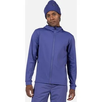 Pánská mikina Rossignol MID LAYER STRETCH HOODIE-FUTURE BLUE-mikina - 2XL