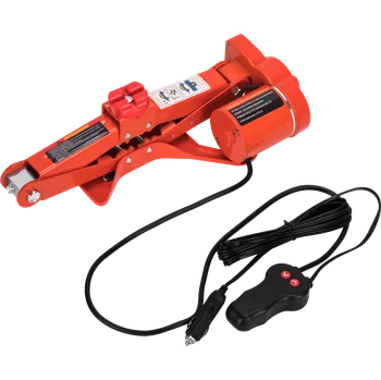 Hever ELEKTRICKÝ ZVEDÁK DO AUTA TRAPEZOVÝ ZVEDÁK ŽÁBA 12V 3T KUFR KD1369