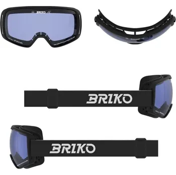 Cyklistické kalhoty Briko ZENITH-Black BL2-lyž.brýle