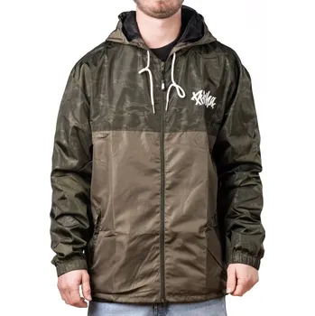 PITCHA bunda DUOTONE windbraker army green/camo - 2XL