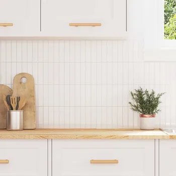 Venkovní dlažba vidaXL Obdélníková dlažba 10 pcs Bílá 29 x 22.9 cm Polyuretan a PET