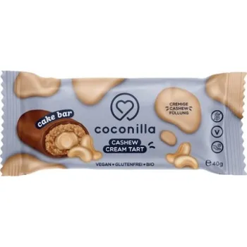 Čokoládová tyčinka coconilla Tyčinka s kešu krémem 40 g bio BIO VEGAN BEZLEPEK Množství: 1 ks