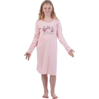 Dámské pyžamo Calvi Dívčí noční košile 23-117 - CAL23-117 BASS 160
